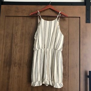 Everly Striped Romper